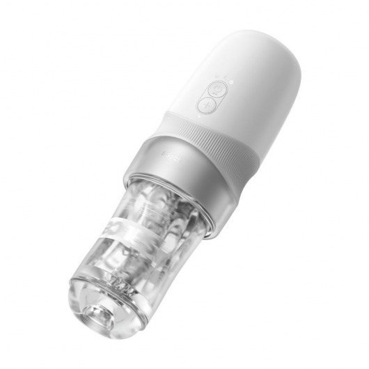 Белый автоматический мастурбатор Extra Sauce - Sauce - в Королеве купить с доставкой