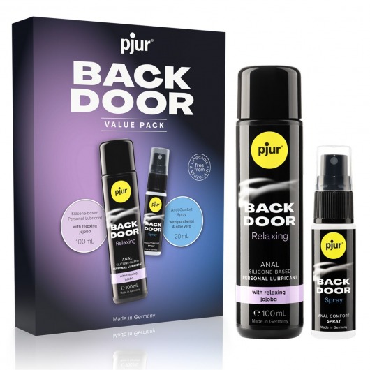 Набор для анального секса pjur Back Door Value Pack - Pjur - купить с доставкой в Королеве