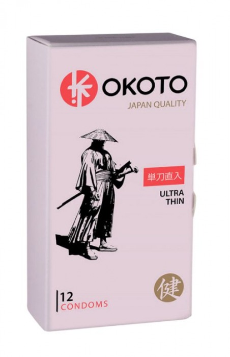 Тонкие презервативы OKOTO Ultra Thin - 12 шт. - Sitabella - купить с доставкой в Королеве