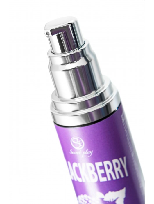 Массажное масло 2-в-1 Blackberry Hot Effect с разогревающим эффектом и вкусом ежевики - 50 мл. - Secret Play - купить с доставкой в Королеве