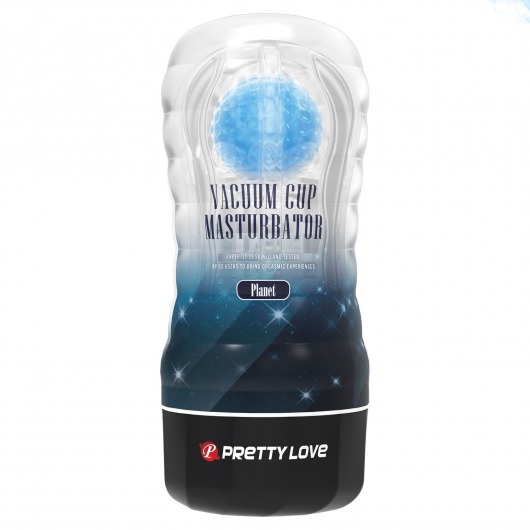 Прозрачный текстурированный мастурбатор Vacuum Cup Masturbator Planet - Baile - в Королеве купить с доставкой