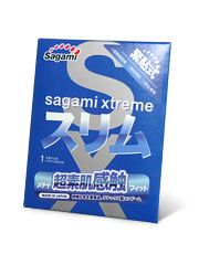 Презерватив Sagami Xtreme FEEL FIT 3D - 1 шт. - Sagami - купить с доставкой в Королеве