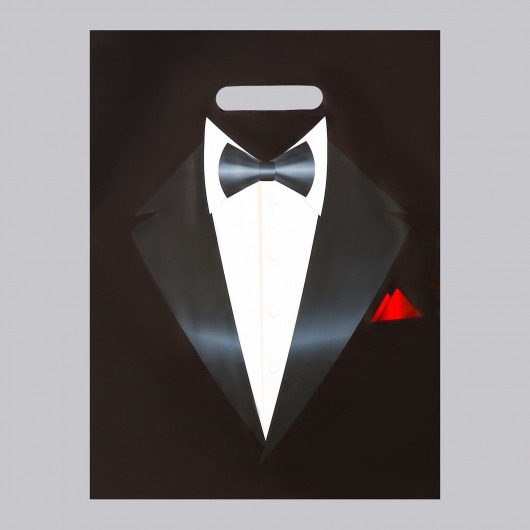 Пакет «Смокинг» полиэтиленовый с вырубной ручкой (30х40 см) - UPAK LAND - купить с доставкой в Королеве