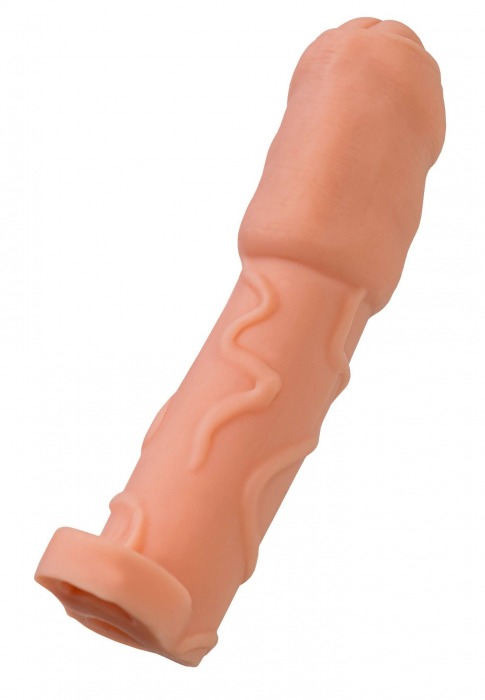 Телесная удлиняющая насадка - 16 см. - ToyFa - в Королеве купить с доставкой