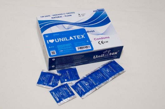 Классические презервативы Unilatex Natural Plain - 144 шт. - Unilatex - купить с доставкой в Королеве