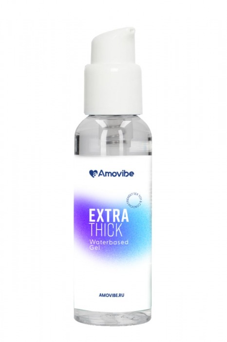 Гель на водной основе Extra Thick - 100 мл. - Amovibe - купить с доставкой в Королеве