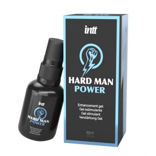 Стимулирующий гель для мужчин Hard Man Power - 15 мл. - INTT - купить с доставкой в Королеве