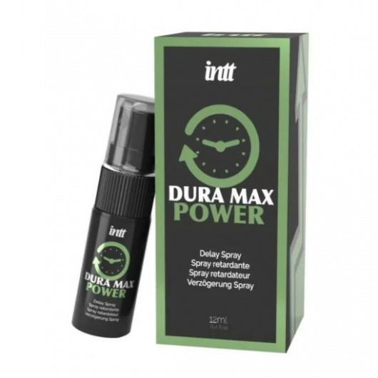 Пролонгирующий спрей Dura Max - 12 мл. - INTT - купить с доставкой в Королеве