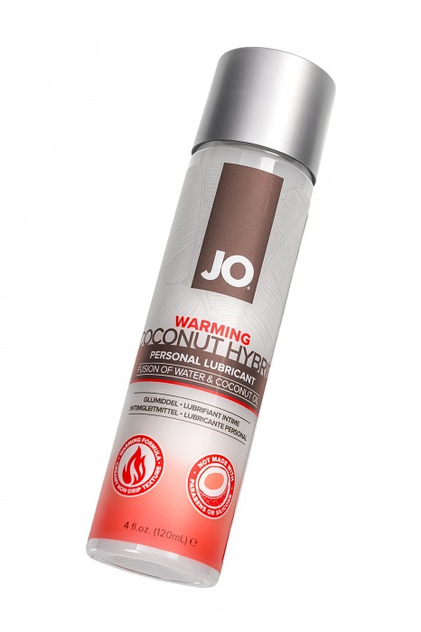 Водно-масляный лубрикант с разогревающим эффектом Hybrid Lubricant WARMING - 120 мл. - System JO - купить с доставкой в Королеве