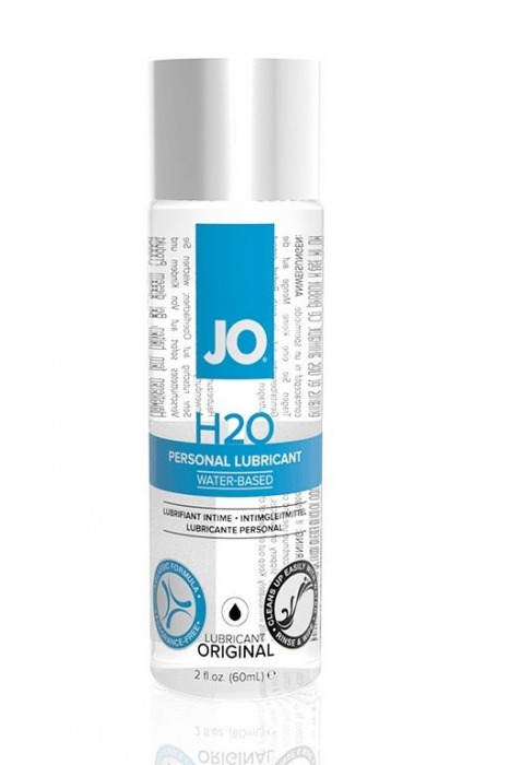 Нейтральный лубрикант на водной основе JO Personal Lubricant H2O - 60 мл. - System JO - купить с доставкой в Королеве