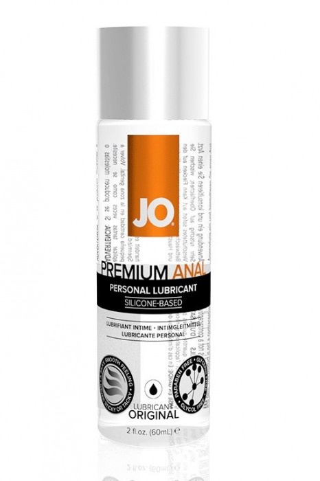 Анальный лубрикант на силиконовой основе JO Anal Premium - 60 мл. - System JO - купить с доставкой в Королеве