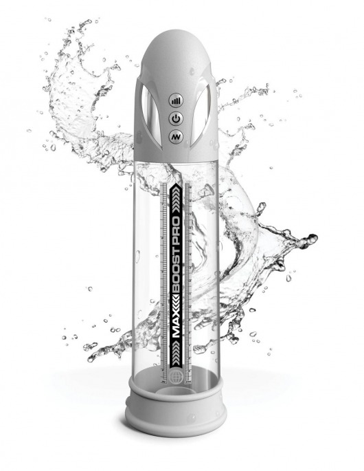 Белая вакуумная автоматическая помпа Max Boost Pro Flow - Pipedream - в Королеве купить с доставкой