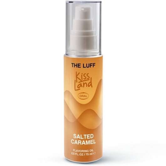 Съедобное массажное масло Kiss Land Salted Caramel - 75 мл. - THE LUFF - купить с доставкой в Королеве