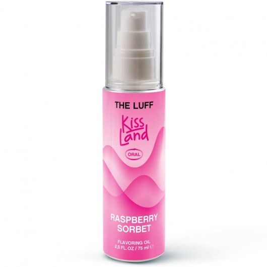 Съедобное массажное масло Kiss Land Raspberry Sorbet - 75 мл. - THE LUFF - купить с доставкой в Королеве