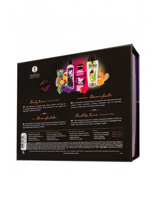 Подарочный набор Fruity Kisses из 3 предметов - Shunga - купить с доставкой в Королеве