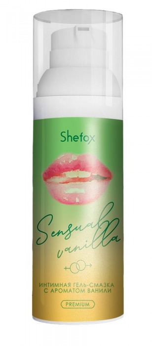 Интимная гель-смазка Shefox Premium «Чувственная ваниль» - 50 мл. - Shefox - купить с доставкой в Королеве