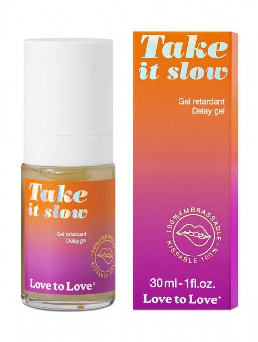 Пролонгирующий гель для мужчин Take It Slow - 30 мл. - Love to Love - купить с доставкой в Королеве