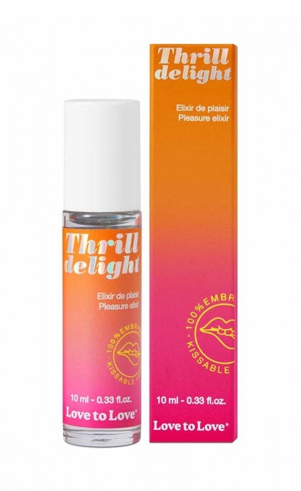 Возбуждающий гель Thrill Delight - 10 мл. - Love to Love - купить с доставкой в Королеве