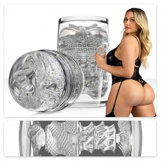 Прозрачный двусторонний мастурбатор Fleshlight Quickshot Mia Malkova - Fleshlight - в Королеве купить с доставкой