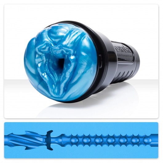 Мастурбатор-вагина Fleshlight Freaks Alien Blue Metallic - Fleshlight - в Королеве купить с доставкой