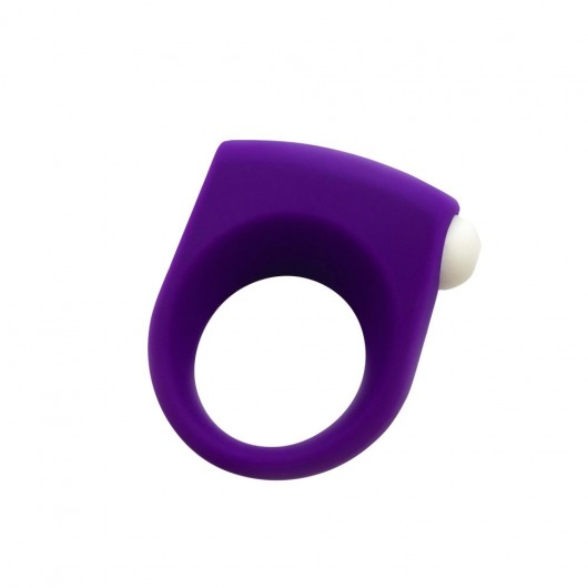 Фиолетовое эрекционное кольцо Puggle Vibrating Ring with Bullet - Adrien Lastic - в Королеве купить с доставкой