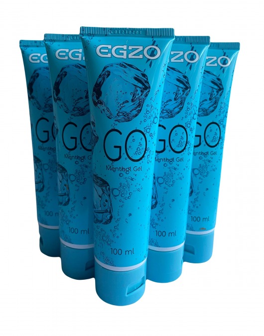 Набор из 5 пролонгирующих лубрикантов на водной основе Egzo Go (по 100 мл.) - EGZO - купить с доставкой в Королеве