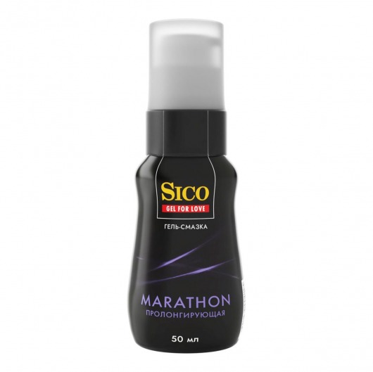 Пролонгирующая гель-смазка Sico Marathon - 50 мл. - Sico - купить с доставкой в Королеве