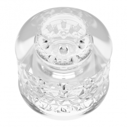 Прозрачный сквозной мастурбатор Crystle - Baile - в Королеве купить с доставкой