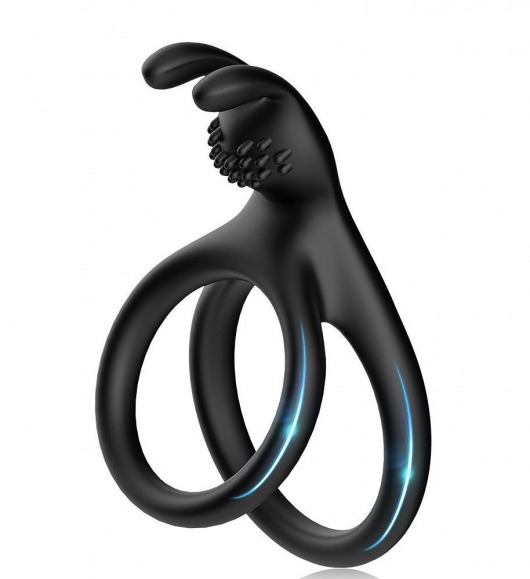 Черное эрекционное кольцо с подхватом мошонки - Boys of Toys - в Королеве купить с доставкой