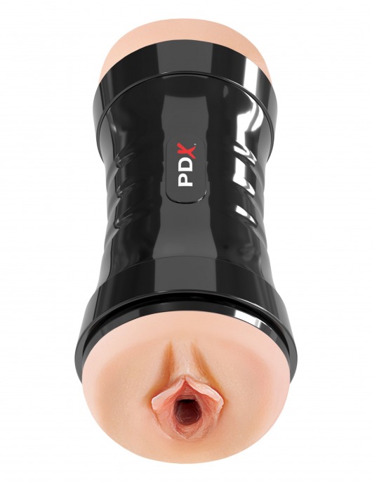 Двусторонний мастурбатор в колбе Super Flip-A-Pussy Over - Pipedream - в Королеве купить с доставкой