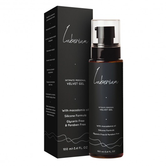 Интимный гель на силиконовой основе с маслом макадамии Luberium Velvel Gel - 100 мл. - Luberium - купить с доставкой в Королеве