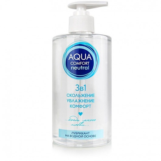 Лубрикант на водной основе Aqua Comfort Neutral - 440 гр. - Биоритм - купить с доставкой в Королеве