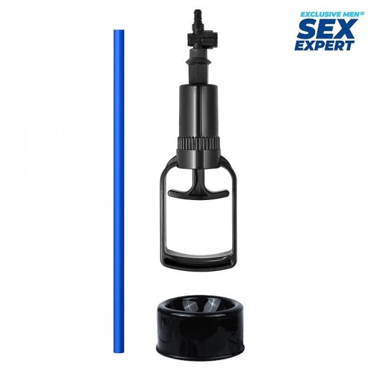 Комплект запасных частей для помпы: ручка, шланг и уплотнительная насадка - Sex Expert - купить с доставкой в Королеве