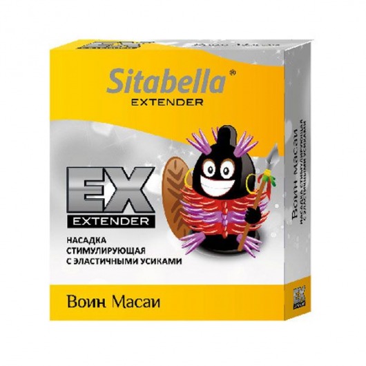 Стимулирующая насадка Sitabella Extender  Воин Масаи - Sitabella - купить с доставкой в Королеве