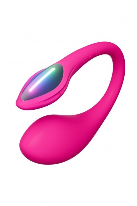 Розовое виброяйцо Lush Mini - Lovense