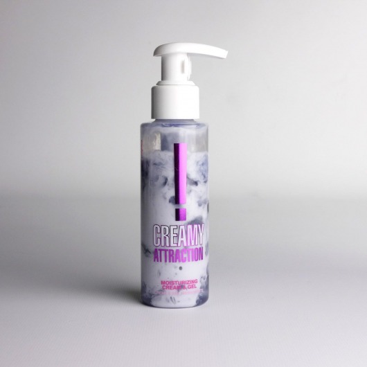Увлажняющий крем-гель для тела с ароматом ежевики Creamy Attraction Blackberry - 100 мл. - INTT - купить с доставкой в Королеве