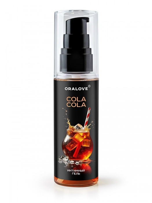 Съедобная смазка на водной основе с ароматом колы - 60 гр. - Биоритм - купить с доставкой в Королеве