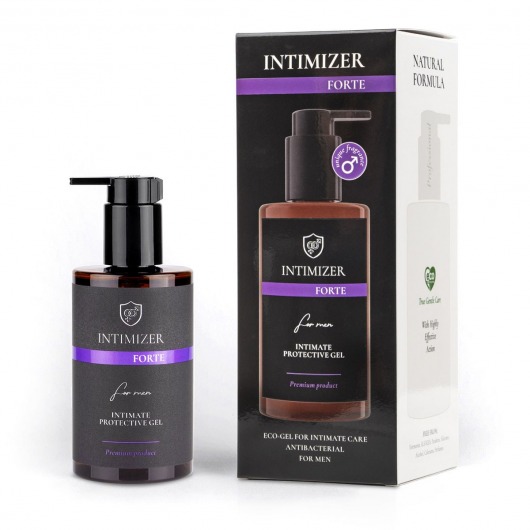 Мужской антибактериальный эко-гель для интимного ухода Intimizer Forte - 250 мл. - Intimizer - купить с доставкой в Королеве
