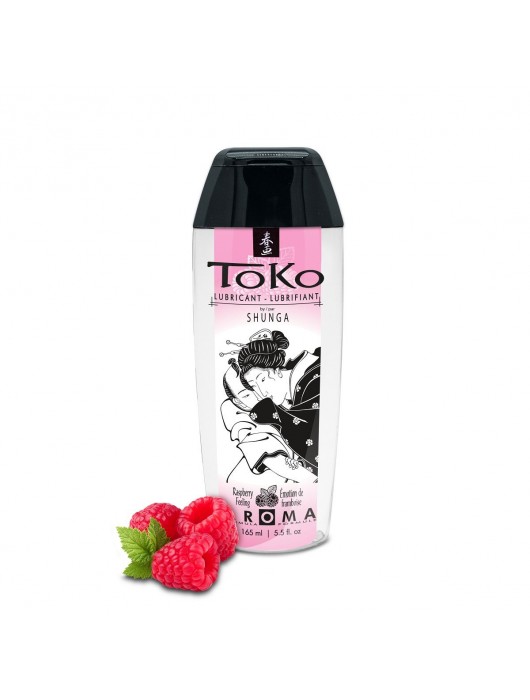 Интимная смазка TOKO Aroma Raspberry Feeling с ароматом малины - 165 мл. - Shunga - купить с доставкой в Королеве