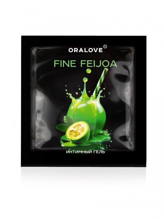 Саше съедобной оральной смазки OraLove с ароматом фейхоа - 3 гр. - Биоритм - купить с доставкой в Королеве