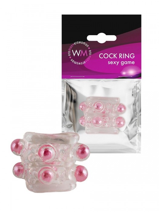 Прозрачная насадка на пенис с цветными шариками - Erowoman-Eroman - в Королеве купить с доставкой