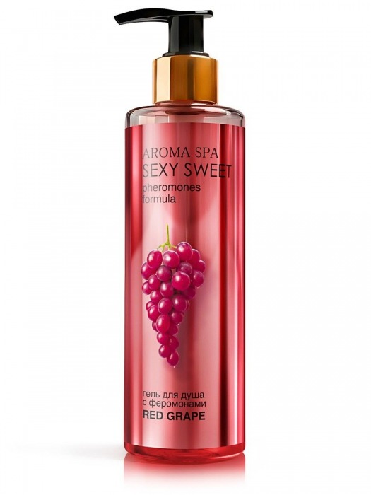 Гель для душа с феромонами и ароматом винограда Red Grape - 200 мл. -  - Магазин феромонов в Королеве