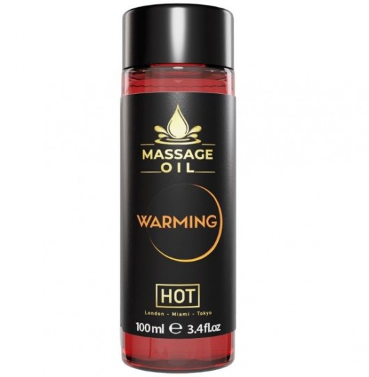 Массажное масло с согревающим эффектом Massage Oil Warming - 100 мл. - HOT - купить с доставкой в Королеве