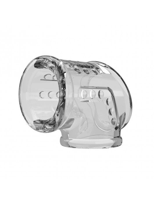 Прозрачная насадка на пенис и мошонку - Baile - в Королеве купить с доставкой