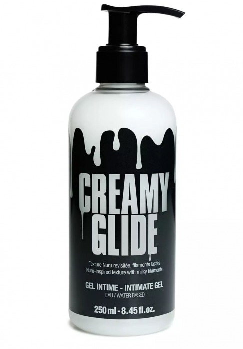 Лубрикант на водной основе Creamy Glide с консистенцией спермы - 250 мл. - Strap-on-me - купить с доставкой в Королеве