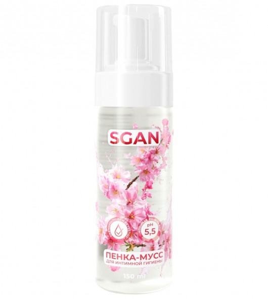 Пенка-мусс для интимной гигиены SGAN с пребиотиками - 150 мл. - SGAN - купить с доставкой в Королеве