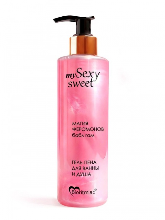 Гель-пена для ванны и душа Sexy Sweet с феромонами и ароматом бабл-гам - 200 мл. -  - Магазин феромонов в Королеве