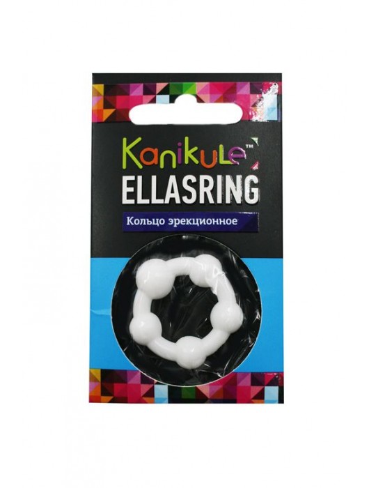 Цветное эрекционное кольцо с шариками Ellasring - Sitabella - в Королеве купить с доставкой