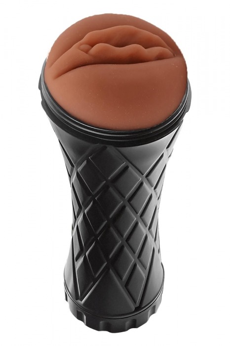 Коричневый мастурбатор-вагина Marly - Dream Toys - в Королеве купить с доставкой