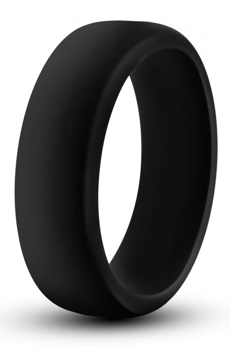 Черное эрекционное кольцо Silicone Go Pro Cock Ring - Blush Novelties - в Королеве купить с доставкой